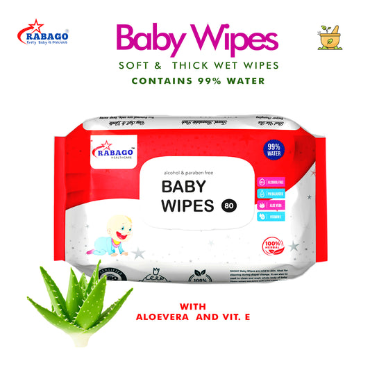 RABAGO BABY SOFT  WET  WIPES