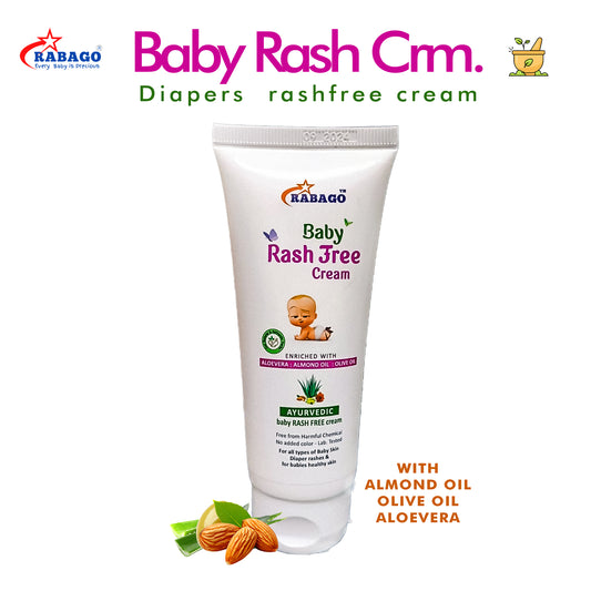 RABAGO  AYURVEDIC   DIAPERS RASH  FREE CREAM 50GMS